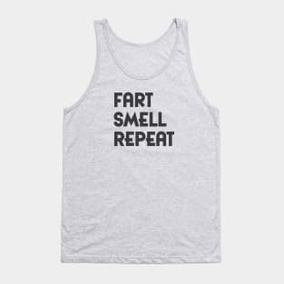 Fart Smell Repeat (dark) Tank Top